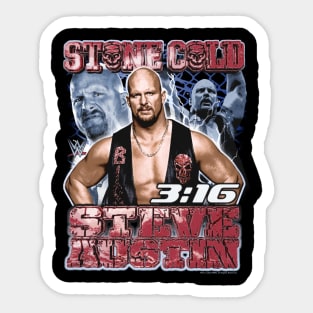 Stone Cold Steve Austin 316 Collage Sticker